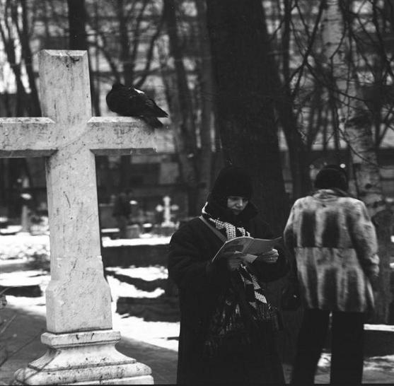 У часовни блаженной Ксении Петербургской.