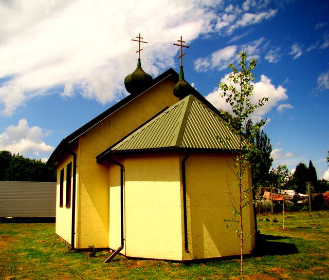Cerkiew w Rzeszowie w Dzień Św. Trójcy, 25 maja (7 czerwca) 2009