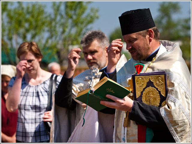 Jelonka - uroczystość poświęcenia pól i zagród 