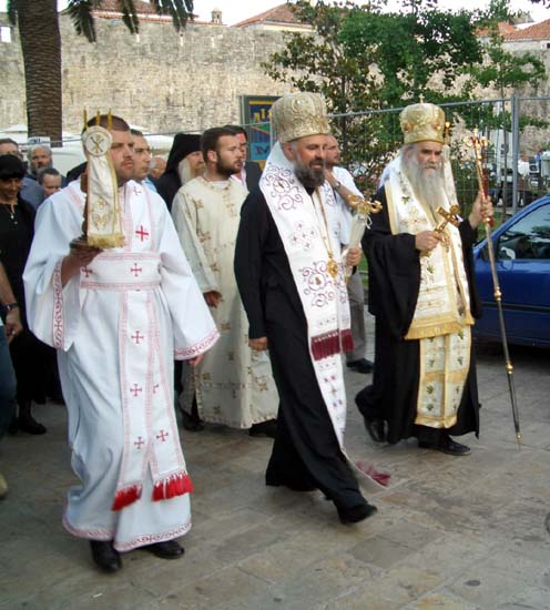Литија, Тројичиндан 2009. љ.Г., Будва