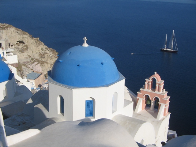 Church in Santorini, Greece