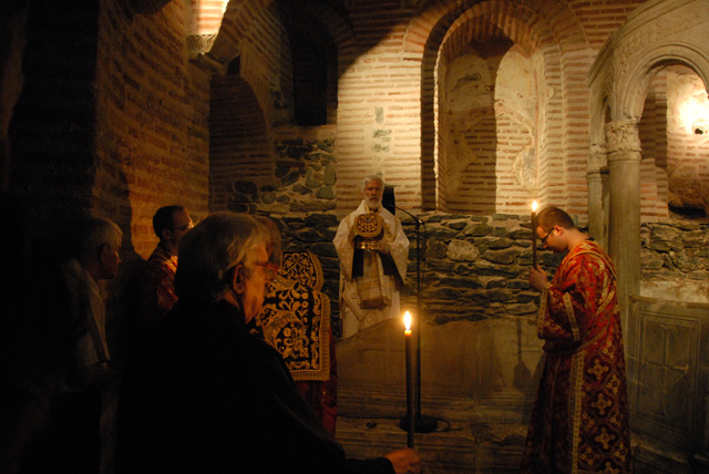 Great Entrance at the Crypt of the Great Martyr