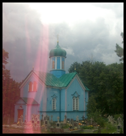 Cerkiew cmentarna św.Jerzego w Rybołach
