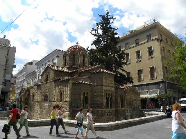 The Church "Kapnikarea" from Athena