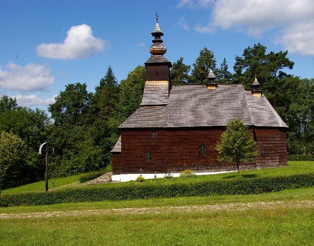 old wood church