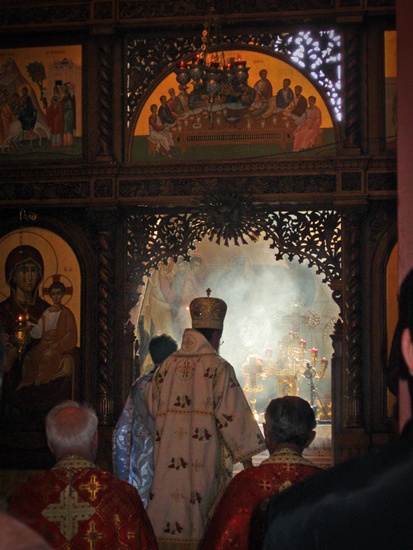  Hierarchal Liturgy and the invocation of the Holy Spirit. With His Grace Bishop Longin