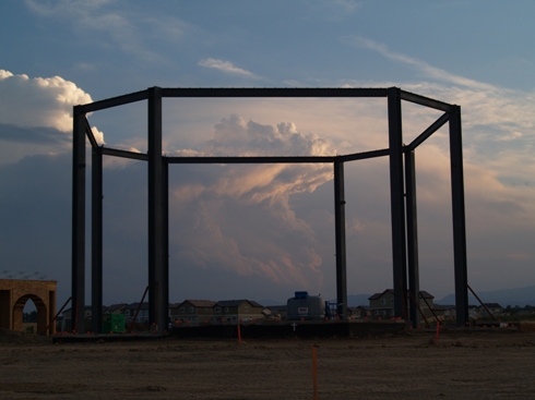 The first part of the structure of St Luke AOC Church