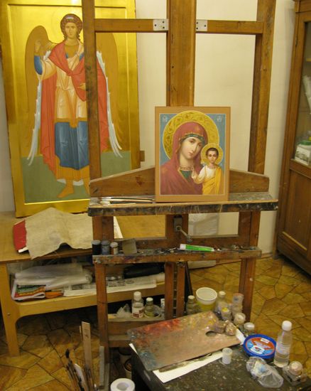 мастерская иконописца