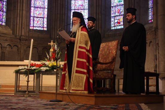 His All Holiness the Ecumenical Patriarch Bartholomew.