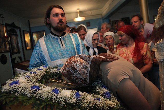 у иконы