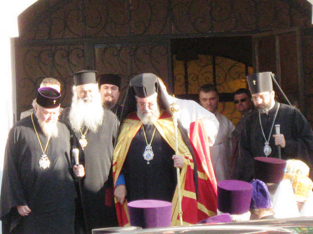 Wizyta Arcybiskupa Nowej Justyniany i całego Cypru Chryzostoma II - Białystok, 19.08.2009