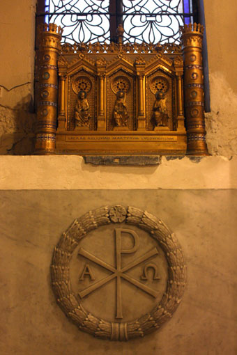 Reliquary with relics of St. Irinaeus of Lugdunum (125-202) and of the Holy Martyrs of Lyon (d. 177)