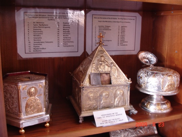St. Marina - The skull of Apostle Philip - St. Panteleimon