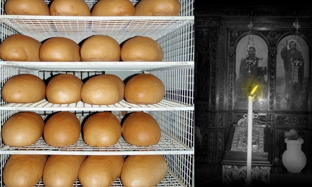Хлебъ нашъ насущный даждь намъ днесь...