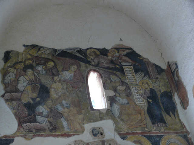 Стенопис (14в.), Земенски манастир