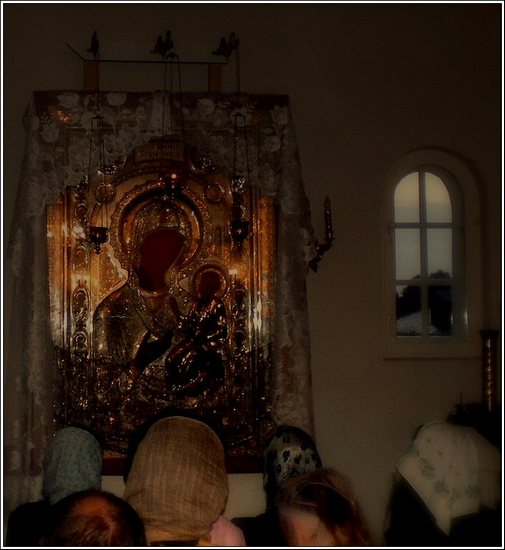 Prayer at "Iverskaia" Icon