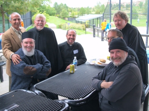 Bishop Basil and the Colorado Deanery Priests