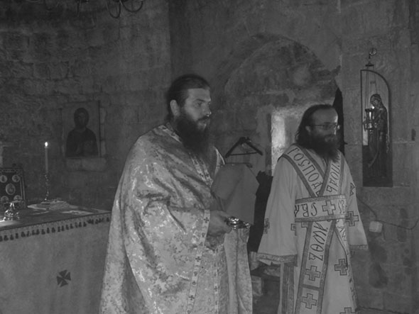 Manastir Stanjevici - pred pricest