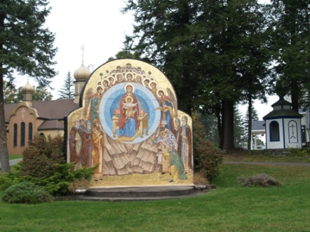 Entrance to St. Tikhon Monastery