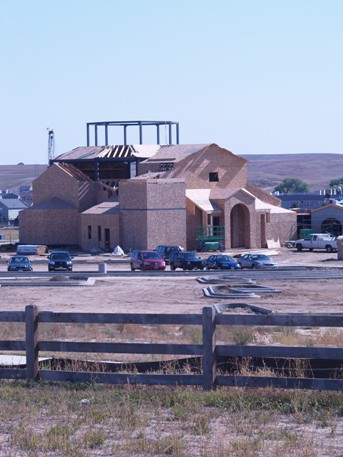 Another progress Picture of St Luke AOC Erie Colorado