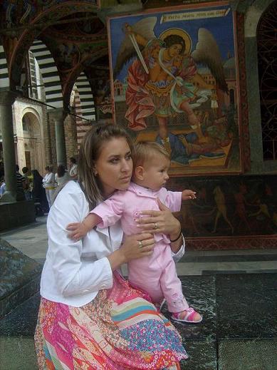 Mother and child - Rilski manastir