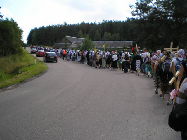 XXIV Piesza Pielgrzymka Białystok - Św. Góra Grabarka (18.08.2009)