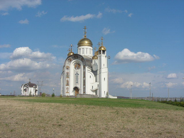 Cerkiew Wozniesienje Gospodnie .    Magnitogorsk-Ural
