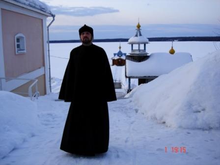 Monk Sergiy, Vazheozersky monastery