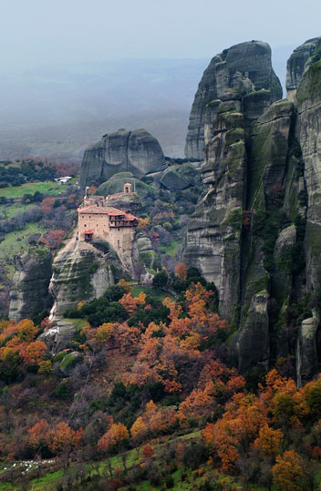 The Holy Monastery of St. Nicholas Anapausas - Meteora.