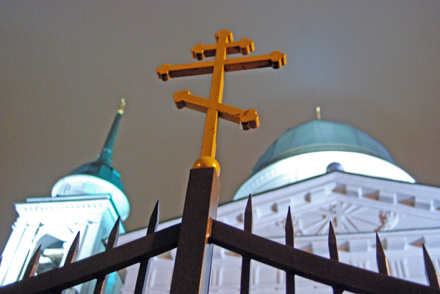 Sobór. Nocą.