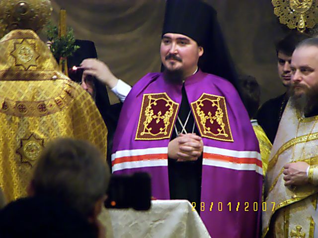 Chirotonia biskupia archimandryty Jerzego w Katedrze św. Marii Magdaleny w Warszawie.