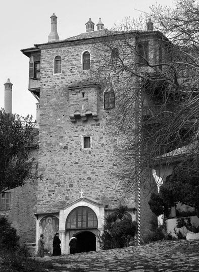 The Holy Monastery of Docheiariou, Mouth Athos.