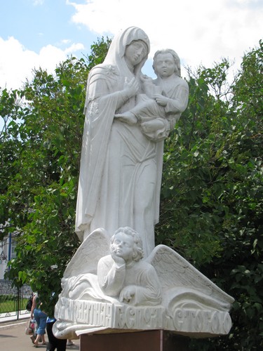 Sculptures of Raifa Monastery in Каzan