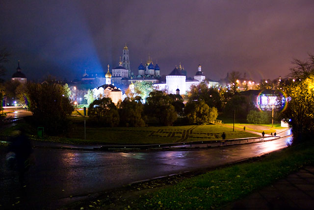 Ночная Лавра