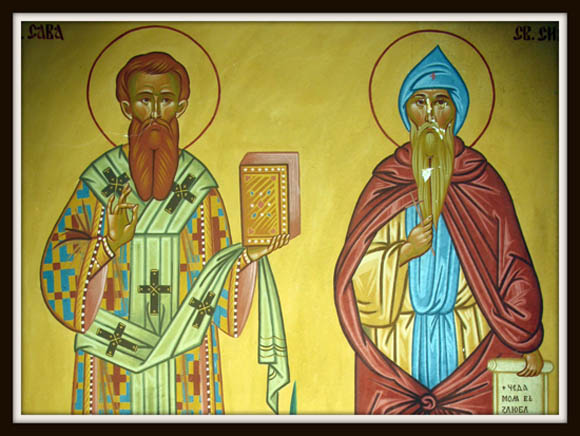 Freska iz Manastira Ostrog