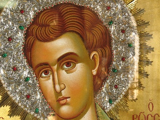 Icoana Sfântului Ioan Rusul, Prokopi, Grecia - The icon of St. John The Russian, Prokopi, Greece