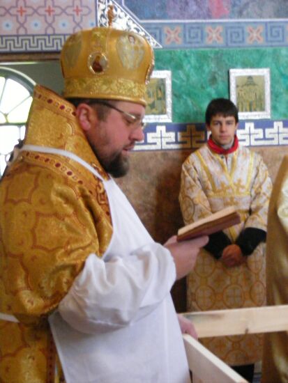 Poświęcenie prestołu
