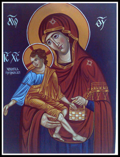 БОГОРОДИЦA  (Θεοτόκος)