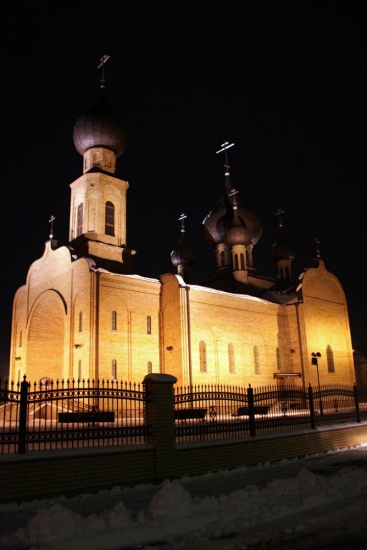 Bielsk nocą