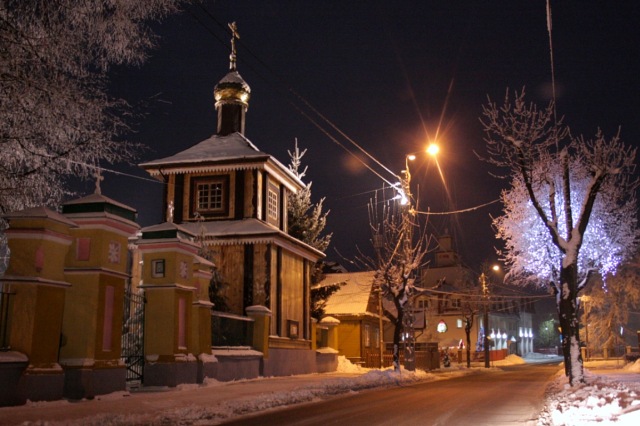 Bielsk nocą