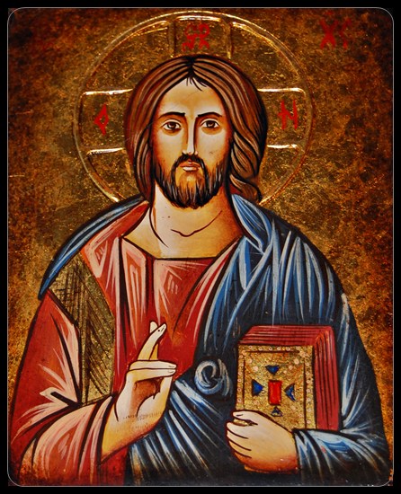 Icoana cu Mantuitorul Iisus Hristos