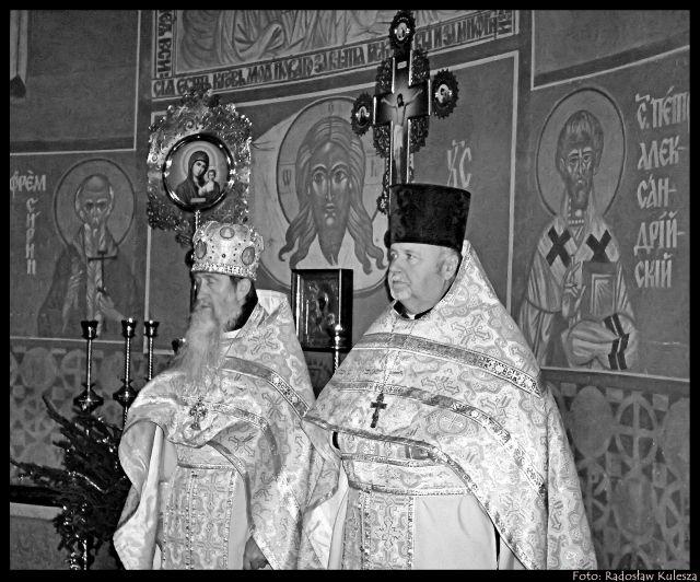 o. Mikołaj Ostapczuk i o. Eugeniusz Michalczuk
