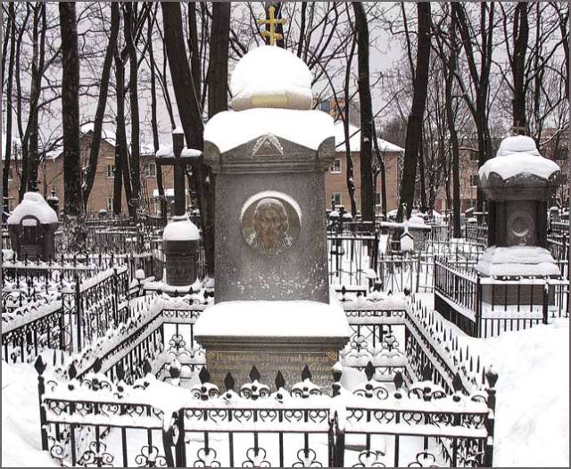 The graves of Belarus soldiers killed in Russian-Turkish war 1877-1878.