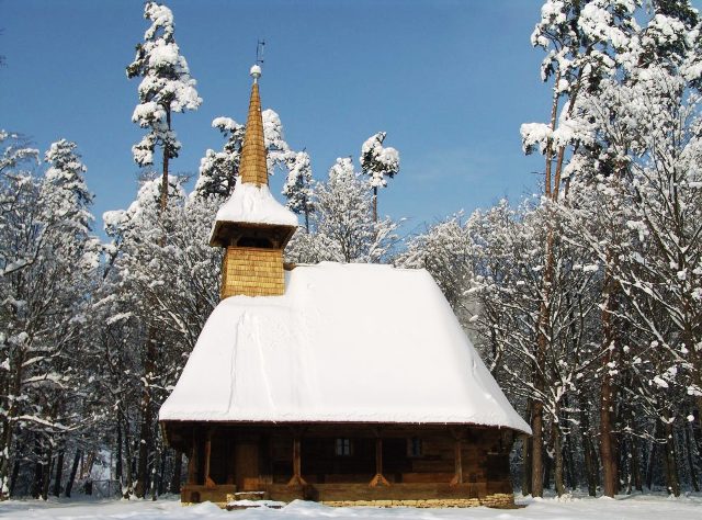 The traditional chuch - north Romania