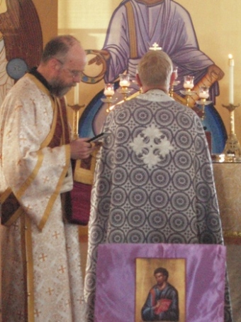 With the Prokiemenon in the Forgivness Vesters, Lent begins