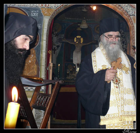 МАНАСТИР ПОДМАИНЕ 'Током литургије