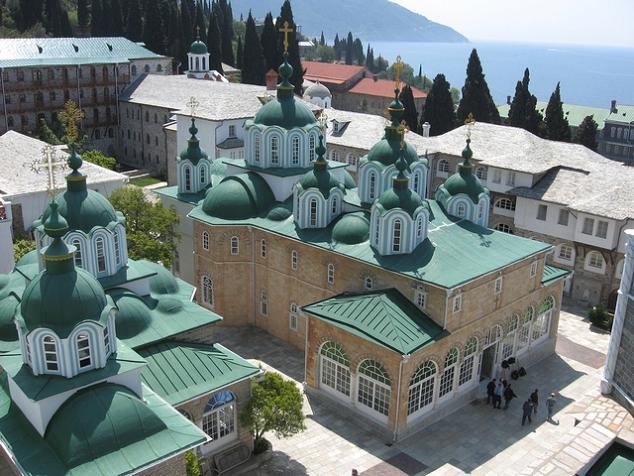 monastery of St.Pantaleimon,Athos