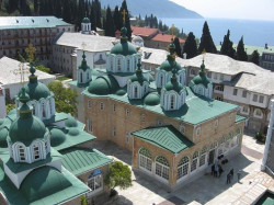 baineno 
monastery of St.Pantaleimon,Athos 
2010-02-23 22:00:49
