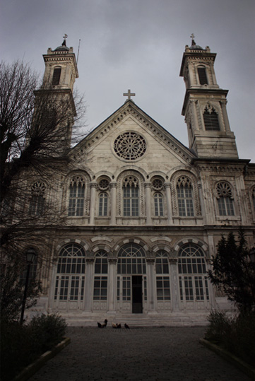 Church of the Holy Trinity (Aya Triyada), Istanbul's Taksim Square.