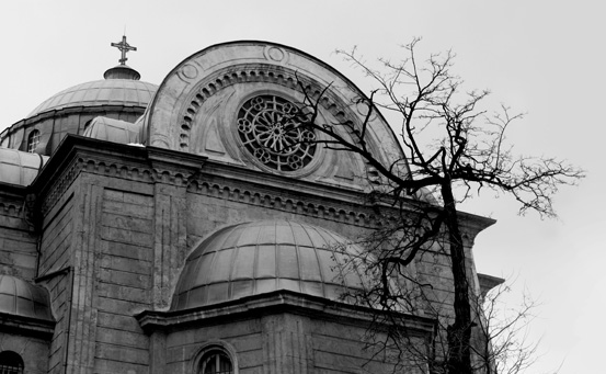 Church of the Holy Trinity (Aya Triyada), Istanbul's Taksim Square.
